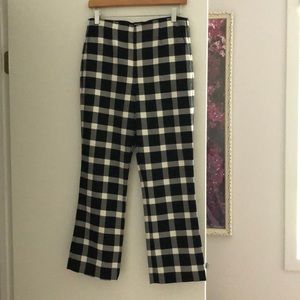GAP flare crop pants - Buffalo Check